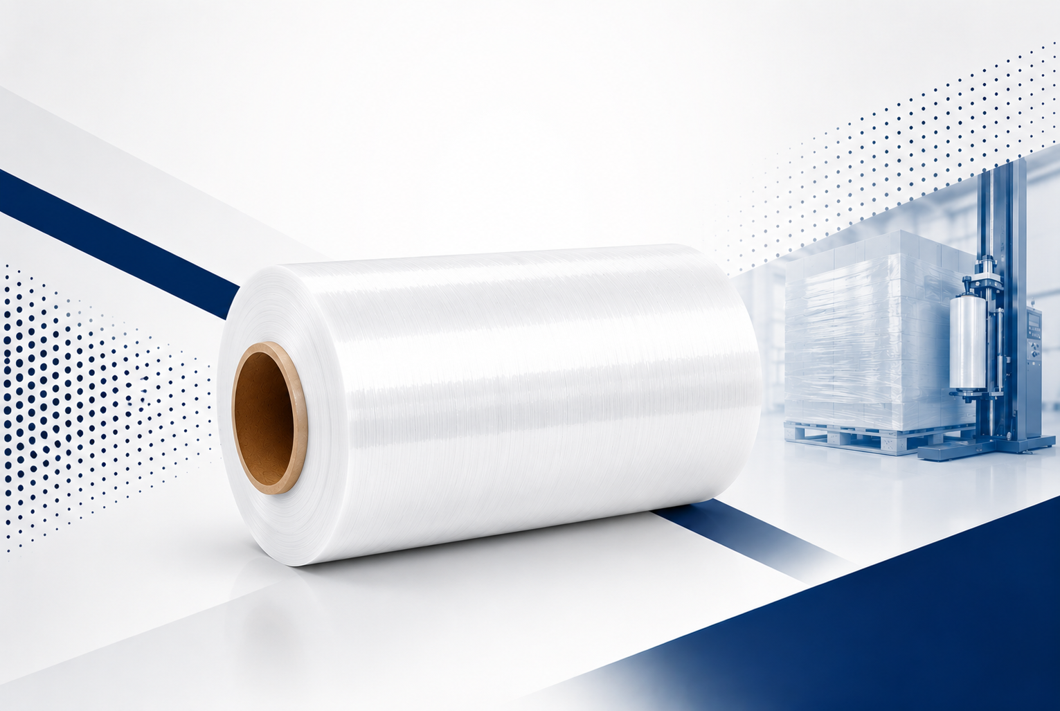 Jumbo stretch film